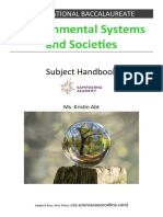 IB ESS Subject Handbook