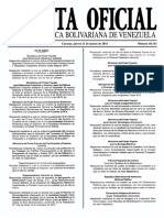 De La Republica Bolivariana de Venezuela: Año CXL Mes Vi Sumario