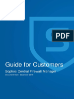 Guide For Customers Sophos Central Firewall Manager