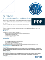 CourseOverview XG Firewall Administrator CO80 v17.0.0