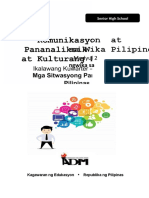 Komunakasyon at Pananaliksik Sa Wika q2 Mod. 2