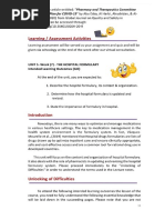 Hospital Formulary PDF | PDF | Pharmacy | Medical Prescription