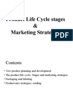 Product Life Cycle Stages & Marketing Strategies