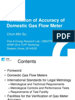 6 - 20140920verification of Accuracy of Domestic Gas Flow Meter