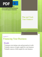 Plan and Track Your Finances