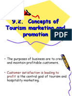 9.2. Concepts of Tourism Marketing and Promotion
