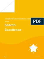 Search Excellence: Google Partners Academy Livestream