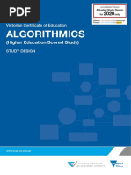 Algorithmics: (Higher Education Scored Study)