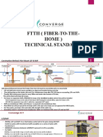 FTTH (Fiber-To-The-Home) Technical Standards