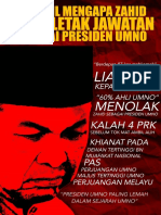 30 Dalil Mengapa Zahid Hamidi Perlu Letak Jawatan Sebagai Presiden UMNO