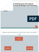 Pemahaman Tentang Kasus Dan Sejarah Perkembangan Konsep Bimbingan