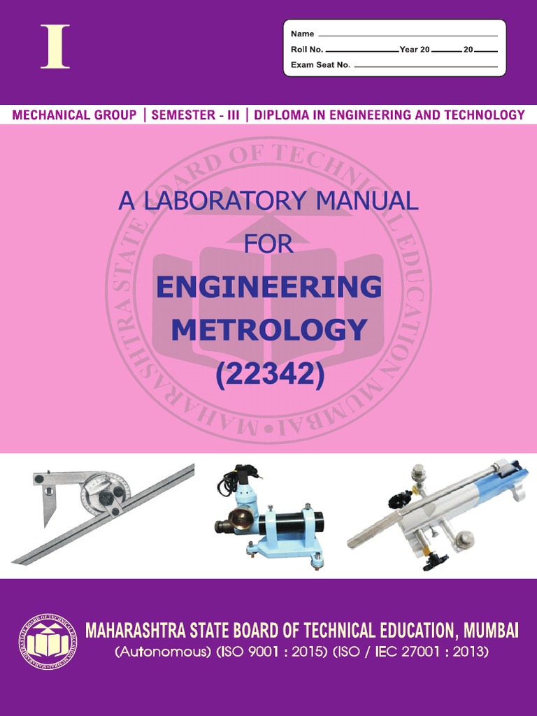 Engineering Mettrology (43) Done PDF PDF