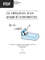 Redaction Projet Intervention PDF