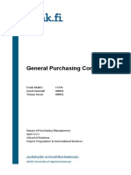 General Purchasing Conditions: Frank Mubiri L5346 David Businelli N8841 Tristan Fonck N8842