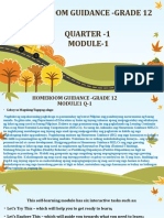 Homeroome Guidance For G 12 Q1 Module 1