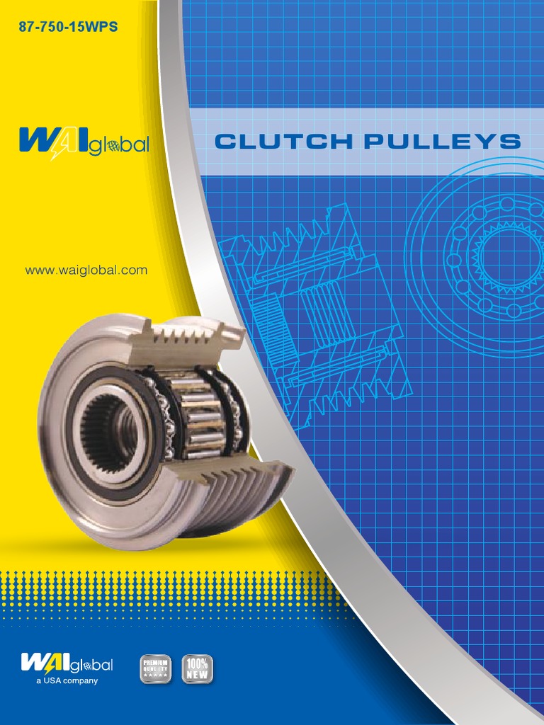 WAI Euro Clutch Pulleys PDF Automotive Technologies Manufactured