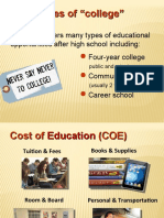 Cost of Education