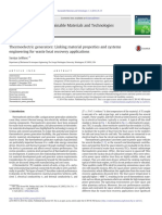 Thermoelectric Generators Linking Material Propert PDF