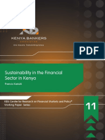 Sustainability in The Financial Sector I