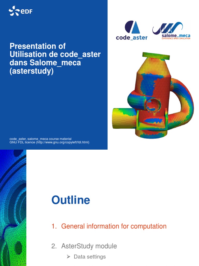 Salome_Meca Code_Aster User Guide | PDF | Input/Output | Reserved Word