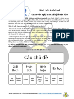 Hệ thống kiến thức viết đoạn nghị luận 200 chữ đạt điểm tối đa - thầy Trịnh Quỳnh biên soạn