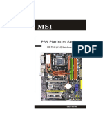 Motherboard MSI 7345v1.1 (G52-73451X6) Euro PDF