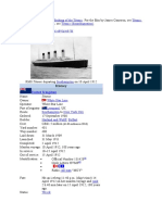 Sinking of The Titanic Titanic (1997 Film) Titanic (Disambiguation) Coordinates 41°43 57 N 49°56 49 W