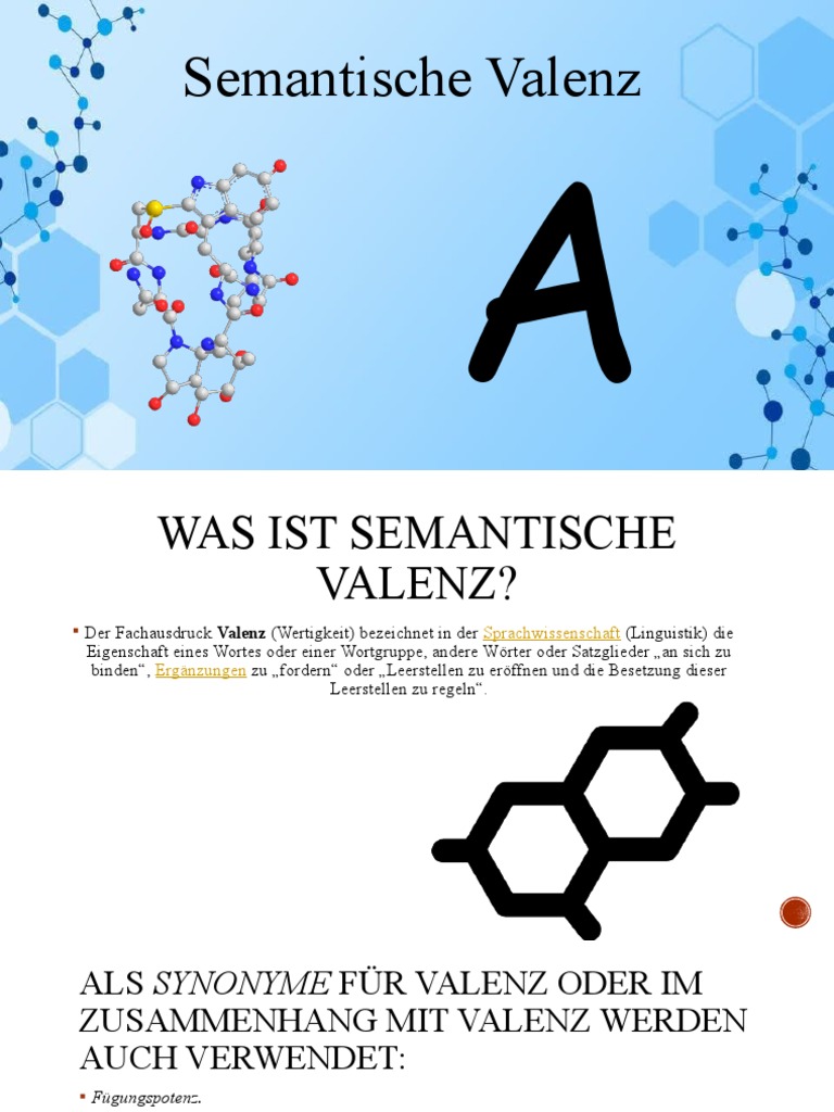 Valenz | PDF