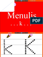 Menulis kakikukekeko