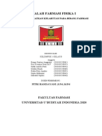 Makalah Farmasi Fisika (Usaha Meningkatkan Kelarutan Dalam Bidang Farmasi) Kelompok 1 Kelas B