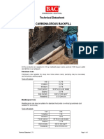 Technical Datasheet Carbonaceous Backfill: Petroleum Coke
