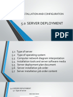5.1 Type of Server