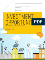 Investment Opportunity of Renewable Power Generation