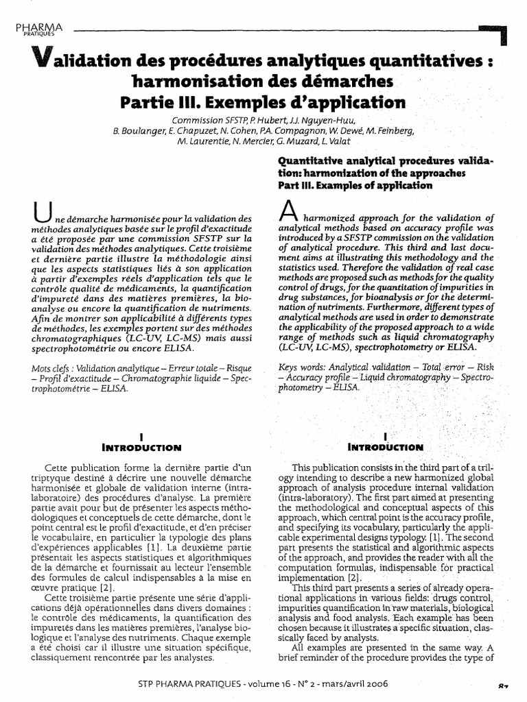 Validation Partie III | PDF