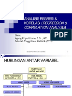 Materi Regresi & Korelasi