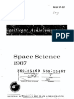 Significant Achievements in Space Science 1967