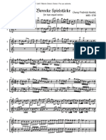 Handel Duet Violin Avanzado PDF