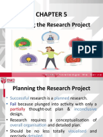 Planning The Research Project