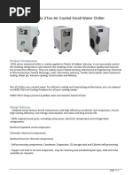 1/4ton To 2ton Air Cooled Small Water Chiller: Product Introduction