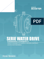 Modelo booster variador frecuencia agua W-DRIVE