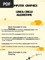 Computer Graphics Line & Circle Algorithms