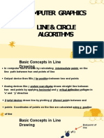 Computer Graphics Line & Circle Algorithms