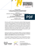 CONVOCATORIA CONGRESO COLOMBIANO DE HISTORIA, CARTAGENA 2021 (Ampliación de Plazo)