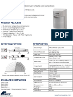 Double Quad PIR and Microwave Outdoor Detectors: Product Features