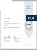 Engineering Project Management Certificate