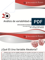 Analisis de Variabilidad en Los Procesos