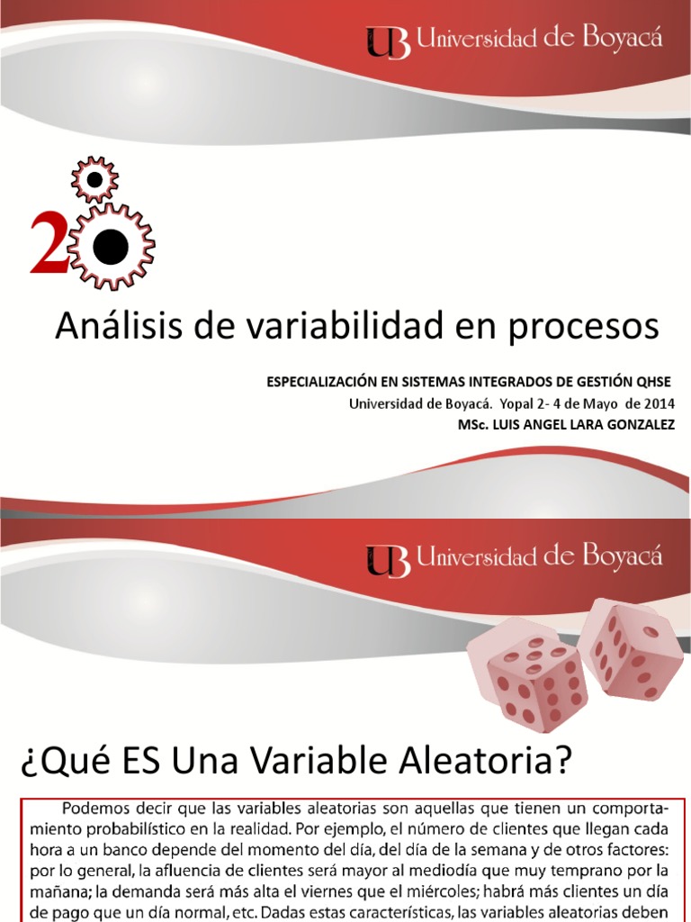 Analisis de Variabilidad en Los Procesos | PDF