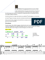 Gypsy Jazz Diminished Lick PDF