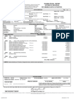 Cuadro Póliza - Recibo Automóvil Individual RCV Minibus Hasta 32 Puestos