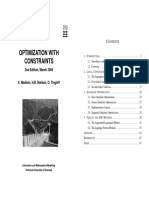 Optimization With Constraints: 2nd Edition, March 2004